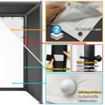 10 x 8 ft Golf Simulator Enclosure with Impact Screen