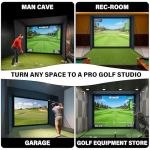 Neoaider 10 x 8 ft Golf Simulator Enclosure Kit
