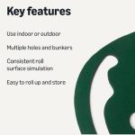 Amazon Basics Indoor/Outdoor Golf Putting Green Mat