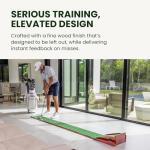 Portable Golf Putting Mat with Ball Return