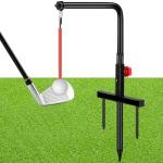 Golf Swing Trainer Set with Height Adjustments