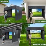 Large Portable Inflatable Golf Simulator Tent