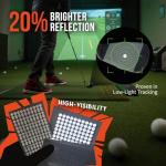 Reflective Dot Stickers for Golf Launch Monitors