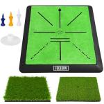 FODESAN 3-in-1 Indoor Golf Hitting Mat