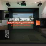 Reflective Dot Stickers for Golf Launch Monitors