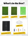 FODESAN 3-in-1 Indoor Golf Hitting Mat