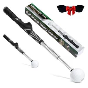 Retractable Golf Swing Trainer for Right Handed Golfers