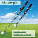 Retractable Golf Swing Trainer for Right-Handers