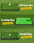 FODESAN 3-in-1 Indoor Golf Hitting Mat