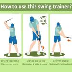 Golf Swing Trainer & Grip Aid for Indoor Practice