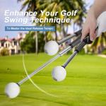CUBEDAY Retractable Golf Swing Trainer for Right-Handed