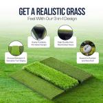 High-Quality Golf Hitting Mat for Indoor/Outdoor Use