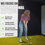 Foldable Golf Enclosure Kit for Indoor Simulators