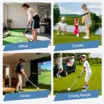 CUBEDAY Retractable Golf Swing Trainer for Right-Handed