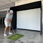 Glide Gear Golf Simulator Backdrop and Impact Screen