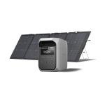 EF ECOFLOW Solar Generator DELTA 3 Classic with 220W Solar Panel, 1024Wh LiFePO4 Battery Portable Power Station, 1800W AC/100W USB-C Output (3600W Surge), 1 Hr Fast Charge for Home, Camping, RV