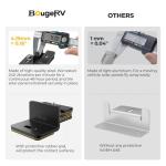 BougeRV Solar Panel T-Slot Mounting Kit Fits for Auto Cross Bars with T-Track to Secure Most 100 to 200 Watt, Heavy Duty Solar Panel Roof Rack Mounting Brackets DIY Off-Grid Solar Systems