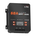 LiTime 60A MPPT Solar Charge Controller (No Build-in Bluetooth), 12V/24V/36V/48V Auto, Max PV Input 200VDC LCD Display Solar Panel Regulator for LiFePO4/Lead-acid Battery