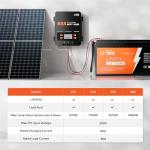 LiTime 60A MPPT Solar Charge Controller (No Build-in Bluetooth), 12V/24V/36V/48V Auto, Max PV Input 200VDC LCD Display Solar Panel Regulator for LiFePO4/Lead-acid Battery