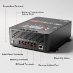 LiTime 60A MPPT Solar Charge Controller (No Build-in Bluetooth), 12V/24V/36V/48V Auto, Max PV Input 200VDC LCD Display Solar Panel Regulator for LiFePO4/Lead-acid Battery