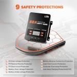 LiTime 60A MPPT Solar Charge Controller (No Build-in Bluetooth), 12V/24V/36V/48V Auto, Max PV Input 200VDC LCD Display Solar Panel Regulator for LiFePO4/Lead-acid Battery