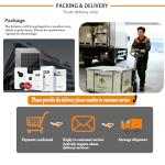 Dawnice 16kWh Solar Battery 48V 314Ah LifePO4 Lithium Solar Batteries Storage Pack Ground-Mounted Grade A Battery Cells 16S1P Built in 150A BMS Bluetooth Wireless Home Battery Backup Camping RV