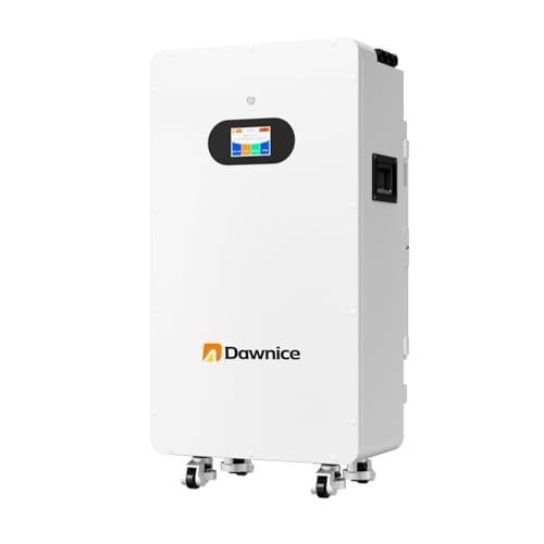 Dawnice 16kWh LiFePO4 Lithium Solar Battery 48V 314Ah Ground-Mounted Storage Pack Grade A Battery Cells 16S1P Built-in 150A BMS Home Backup Power for Camping RV