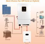 48kwh Solar Battery 51.2V 314Ah 16kwh LiFePO4 Wall-mounted Power Home Battery Backup Solar Storage Lithium Battery for Home Use, Emergency, Camping, RV 3 Sets*16kwh Battery