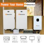 Dawnice 48V 280Ah LiFePO4 Lithium Battery 15Kwh Grade A Battery Cells 16S1P Built in 150A BMS Perfect for RV Solar System Home Energy Solar Storage