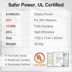 DOKIO 400W Mono Solar Panel with MC4 Wiring