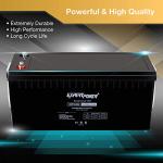 ExpertPower (12V 200Ah) Sealed Lead Acid AGM Battery for Solar Wind Power