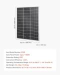 100W Bifacial Solar Panels – High-Efficiency N-Type