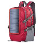 ECEEN Solar Backpack Travel Daypack Lightweight Packable with Solar Panel Charger for Phone Power Bank Outdoor Emergency Charger Camping Beach Essentials Gears