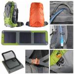 XTPower Xplorer Globetrotter 42 | Ultra Durable Hiking Solar Backpack Lime Green with Removable 10 Watt Panel | Charges USB devices including Smartphones, Tablets, GPS, and more up to 5V