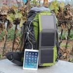 XTPower Xplorer Globetrotter 42 | Ultra Durable Hiking Solar Backpack Lime Green with Removable 10 Watt Panel | Charges USB devices including Smartphones, Tablets, GPS, and more up to 5V