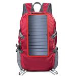 ECEEN Solar Backpack Travel Daypack Lightweight Packable with Solar Panel Charger for Phone Power Bank Outdoor Emergency Charger Camping Beach Essentials Gears