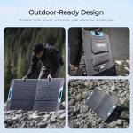RENOGY REGO 100W Portable Solar Panel, Renogy Solar Panels IP65 Waterproof, 100 Watt Foldable Solar Panel for Camping, Hiking, Fishing, Outdoor, RV, Van, Boat, Off Grid Applications