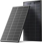 300 Watt Bifacial Solar Panel N-Type 18BB, 25% High Efficiency Monocrystalline Solar Cell Off Grid PV Power for Home Rooftop RV Camper Marine Boat Farm (300W 1Pack)