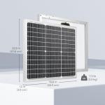 Renogy 50W Monocrystalline Solar Panel for Off-Grid