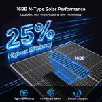 Callsun 400W Bifacial Solar Panel 2-Pack