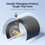 BougeRV 200W Flexible Solar Panel for RVs