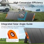 400W High-Efficiency Portable Solar Panel Charger