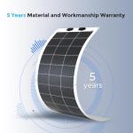 Renogy 100W Flexible Solar Panel for Off-Grid Use
