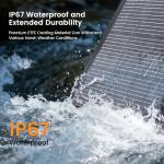 400W Portable Solar Panel - Lightweight & Foldable