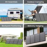 400W Portable Solar Panel - Lightweight & Foldable
