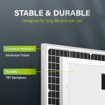 Newpowa 35W 24V Monocrystalline Solar Panel