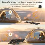 FlexSolar 40W Portable Solar Charger for Travel