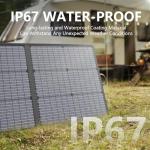 220W Foldable Monocrystalline Solar Panel Charger