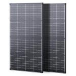 430W Anti-Shading Bifacial Solar Panel,Callsun 2PCS 215 Watt N-Type 16BB Monocrystalline PV Module, Over 25% High Efficiency,Ideal for 12V/24V System,RV,Marine,Power Station,Off-Grid