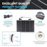 Renogy 50 Watt Flexible Monocrystalline Solar Panel